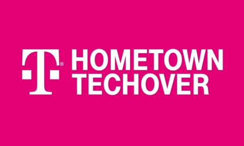 Today, the Un-carrier narrows its focus to just one town: introducing the T-Mobile Hometown Techover, a contest to find a single town in America that can showcase the power of the T-Mobile 5G network, that can be the 5G model for all other cities, towns, hamlets, burgs, parishes, villages or other similarly named community. And entering is as easy as taking a selfie. (Graphic: Business Wire)