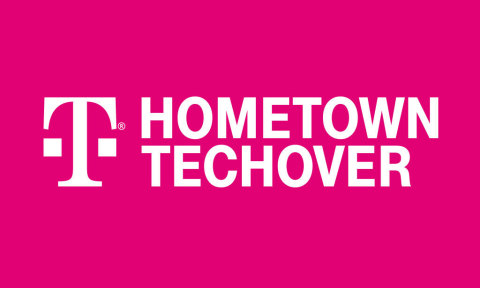 Today, the Un-carrier narrows its focus to just one town: introducing the T-Mobile Hometown Techover, a contest to find a single town in America that can showcase the power of the T-Mobile 5G network, that can be the 5G model for all other cities, towns, hamlets, burgs, parishes, villages or other similarly named community. And entering is as easy as taking a selfie. (Graphic: Business Wire)