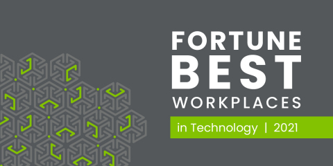 Conviva named to Fortune's Best Workplaces in Technology List for 2021 (Graphic: Business Wire)
