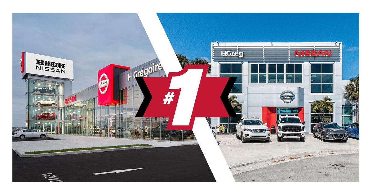 HGreg Earns Title of 1 Nissan Dealership in Both the U.S. and