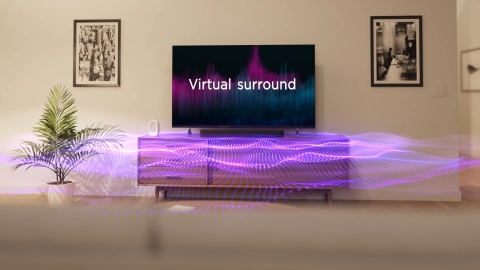 Roku OS 10 Virtual Surround Setting (Photo: Business Wire)