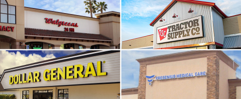 original Tenants of ExchangeRight's Q1 2021 Net-Leased Portfolio DST Full-Cycle Offerings (Photo: Business Wire)