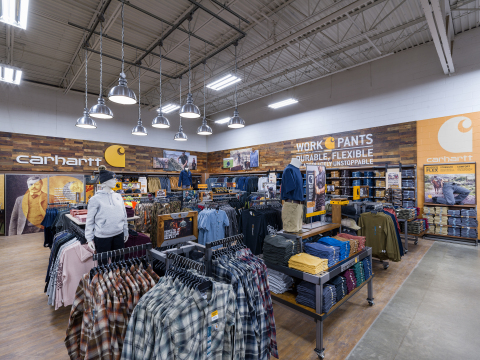 Tractor Supply Company to expand Carhartt merchandise selection in more than 100 retail stores with new store-within-a-store format. (Photo: Business Wire)