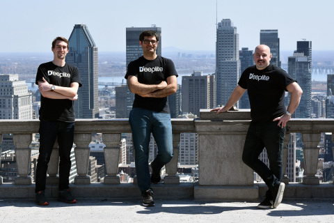 Deeplite co-founders Davis Sawyer, Ehsan Saboori and Nick Romano announced that Deeplite raised a $6M series seed to enable AI for everyday life. (Photo: Business Wire)