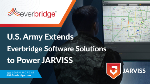 The U.S. Army Extends Everbridge Software Solutions to Power JARVISS (Graphic: Business Wire)