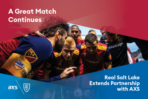 Real Salt Lake and Rio Tinto Stadium extend long-term partnership with AXS (Graphic: Business Wire)