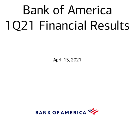 thumbnail Q1-21 Bank of America Investor Relations Presentation