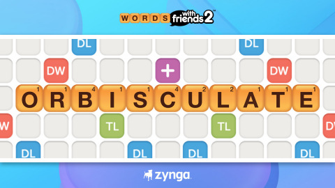 Words With Friends Adds ‘Orbisculate’ to In-game Dictionary in Remembrance and Celebration of Neil Krieger (Graphic: Business Wire)