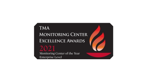 The Monitoring Association named Vivint Smart Home its Monitoring Center of the Year Award for 2021. (Graphic: Business Wire)