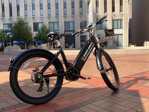 thumbnail The Buzz Across America Giveaway from Buzz Bicycles asks people around the U.S. to nominate their favorite small business to win a new e-bike so deliveries are faster and easier. From restaurants and shops to drug stores and grocers, Buzz e-bikes help emPOWER small businesses to keep Buzzing Across America! (Photo: Business Wire)