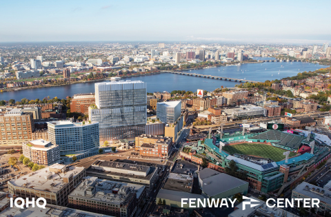 IQHQ's $1 billion Fenway Center development, a state-of-the-art life science campus, will anchor a growing life science district between Kenmore Square and the Longwood Medical and Academic Area (Photo: Business Wire)
