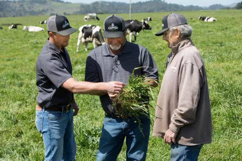 Implementing regenerative farming at Clover Sonoma's Perucchi Dairy Farm will jumpstart soil biology, which is expected to transform 810 tons of atmospheric carbon into healthy soil carbon over the coming years. (Photo: Business Wire)