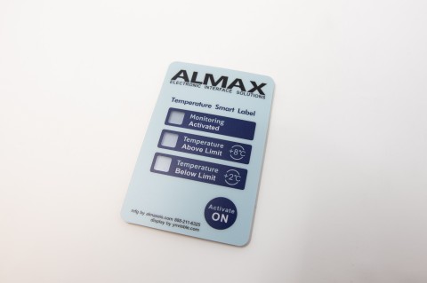 Ynvisible and ALMAX have signed a Transfer Agreement for North American and Chinese commercial production of a Temperature Threshold Indicator tag. (Photo: Business Wire)