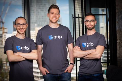 Founders: Grip Security Co-founders, l. to r.: Idan Fast (CTO), Lior Yaari (CEO), Alon Shenkler (VP R&D). Grip is offering the industry’s most comprehensive SaaS security solution, enabling organizations to discover and secure all SaaS applications with no exceptions, from any device and any location. (Photo: Business Wire)