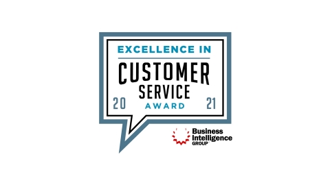 original The Business Intelligence Group has named Vivint an Organization of the Year as part of its 2021 Excellence in Customer Service Awards. (Graphic: Business Wire)