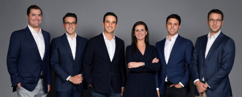 UBS Private Wealth Management announced today that a six-person team managing $5 billion in assets has joined the firm in UBS’s South Florida market. Pictured from left to right: Brian Beraha, Alexis Audisio, Jared Pillar, Michelle Gonzalez, Horacio Aguirre and Vicente Del Rio. (Photo: Business Wire)