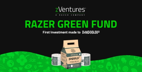 Razer zVentures makes its first investment from the Razer Green Fund to BAMBOOLOO. (Graphic: Business Wire)