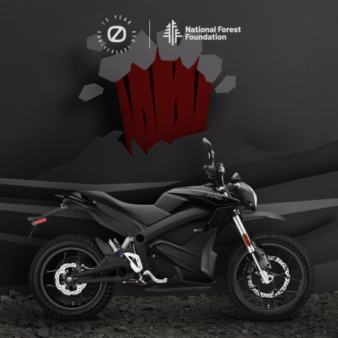 Zero Motorcycles' limited edition DSR, now available in nature-inspired colors. (Graphic: Business Wire)