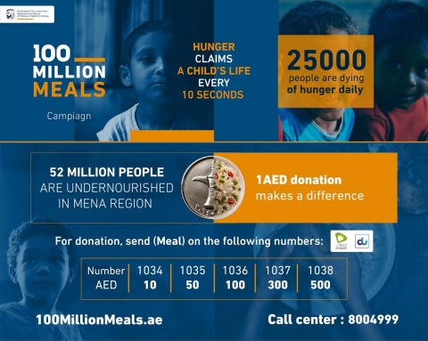 100 Million Meals Initiative (Graphic: Business Wire)