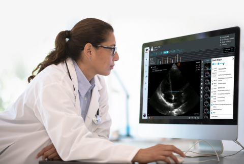 original Kosmos Universal Platform (UP) is an automated, AI-driven platform for POCUS QA, credentialing, and research optimized for educators. (Photo: Business Wire)