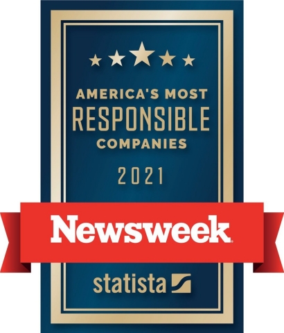 America's Most Responsible Companies 2021 (Graphic: Business Wire)