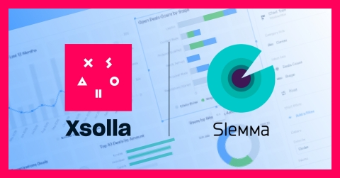 Xsolla acquires Slemma, a robust data analytics and visualization platform. (Graphic: Business Wire)