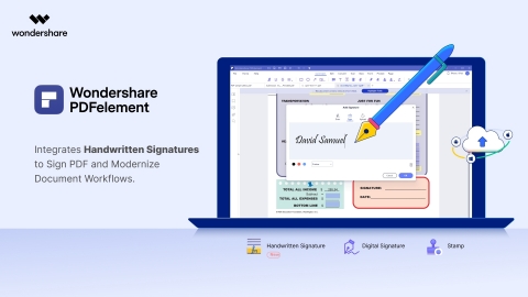 original Sign PDFs with Wondershare PDFelement (Graphic: Business Wire)