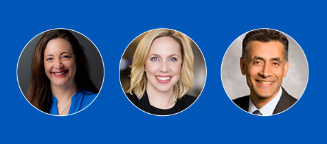 Optiv announces key executive appointments: Heather Allen Strbiak (chief human resources officer), Heather Rim, (chief marketing officer), and Ahmed Shah (senior vice president alliances and ecosystems). (Photo: Business Wire)