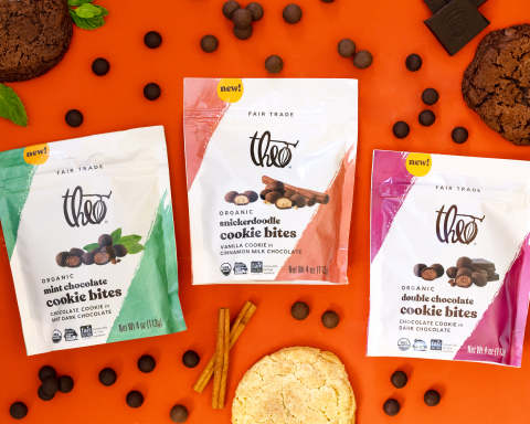 Theo Chocolate's new Cookie Bites (Photo: Business Wire)