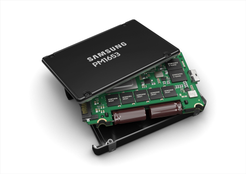 Samsung PM1653 - Highest Performing 24G SAS Enterprise SSD (Photo: Business Wire)