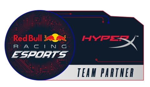 HyperX Partners with Red Bull Racing Esports Team (Graphic: Business Wire)
