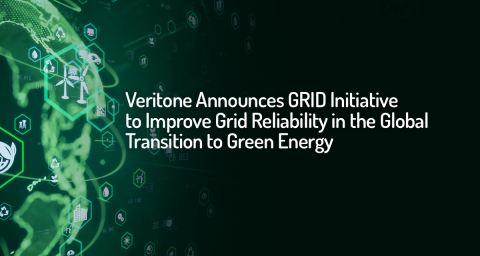 Veritone announces a new Grid Reliability in Device (GRID) asset modeling and control initiative to make the company’s technology the standard for intelligent autonomous grid control, optimization and resilience. (Graphic: Business Wire)