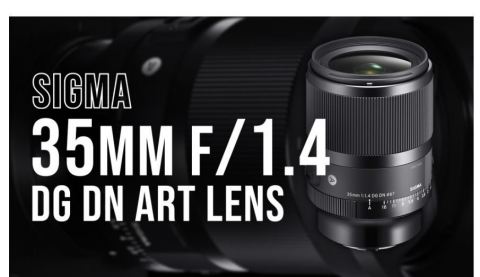 Sigma 35mm f/1.4 DG DN Art Lens. (Photo: Business Wire)