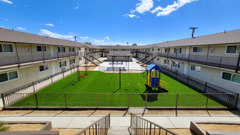 We Buy Ugly Houses completed a beautiful $2 million makeover of a 44-unit apartment complex that had been a blight on its local community. (Photo: Business Wire)