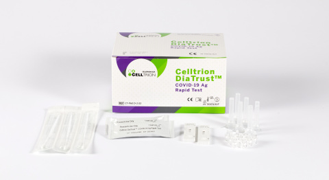 Celltrion DiaTrust™ COVID-19 Ag Rapid Test (Photo: Business Wire)
