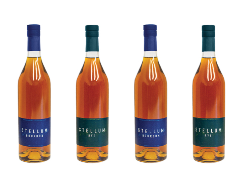 Stellum Spirits Cask Strength Rye & Bourbon Expressions Awarded Double Gold and Gold Medals at the 2021 San Francisco World Spirits Competition (Photo: Business Wire)