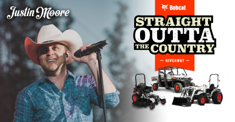 Justin Moore Straight Outta the Country Giveaway (Graphic: Business Wire)