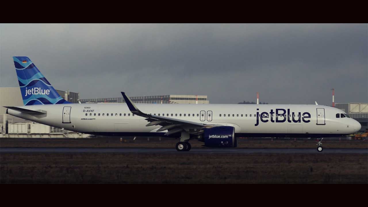 JetBlue today announced it has taken delivery of the airline’s first Airbus A321 Long Range (LR) aircraft.