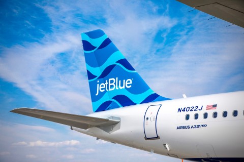 JetBlue today announced it has taken delivery of the airline’s first Airbus A321 Long Range (LR) aircraft. (Photo: Business Wire)
