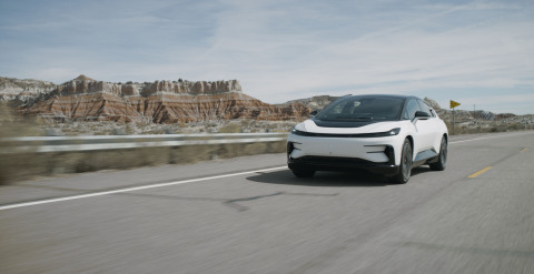 Velodyne Lidar announced it has been selected by Faraday Future (FF) as the exclusive supplier of lidar for Faraday’s flagship FF 91 all-electric vehicle (EV). (Photo: Faraday Future)