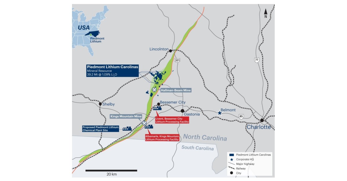 Piedmont Lithium March 2021 Quarterly Report Business Wire