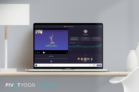 PIVOT Yoga Teacher reimagines online teaching with powerful tools never before available. (Graphic: Business Wire)