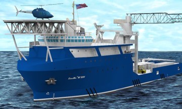 original S&B Infrastructure, Ltd. announced today it has acquired Technology Associates, Inc. Pictured is an EnviroMax Class "M" 264-ft service operation vessel. (Photo: Business Wire)