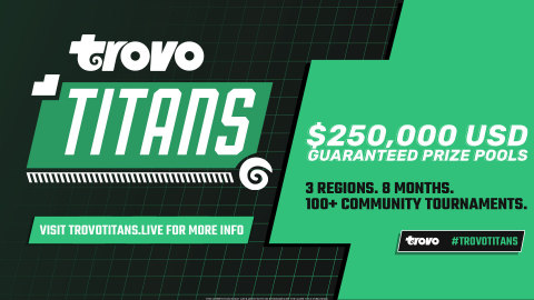 Trovo Titans will feature more than 100 community esports events starting in May. (Graphic: Business Wire)