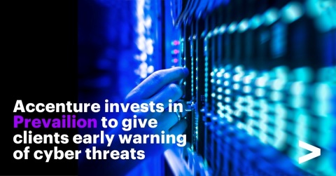 Accenture invests in Prevailion to give clients early warning of cyber threats (Photo: Business Wire)