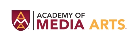Academy of Media Arts High School Logo