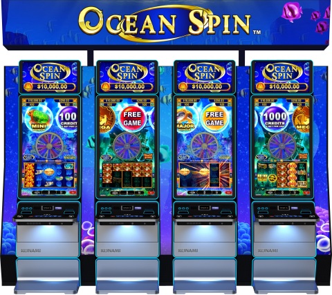 Popular linked jackpot series by Konami Gaming offers a sea of wheel spin opportunities for players (Graphic: Business Wire)