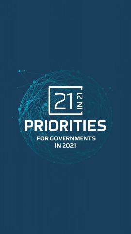 The new WGS report 21 Priorities for Governments in 2021 identifies five critical priorities in post-pandemic recovery (Photo: AETOSWire)