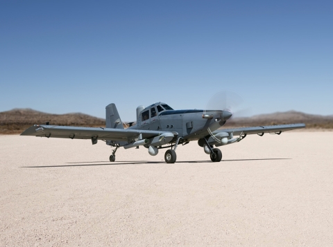 Sky Warden is based on the rugged and capable Air Tractor AT-802, which features the largest payload capacity of any single turbo engine aircraft. (Photo: Business Wire)