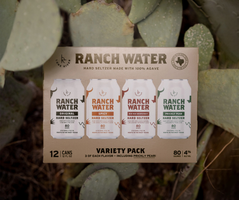 Lone River Ranch Water Debuts Variety 12 Pack with New Prickly Pear Ranch Water (Photo: Business Wire)